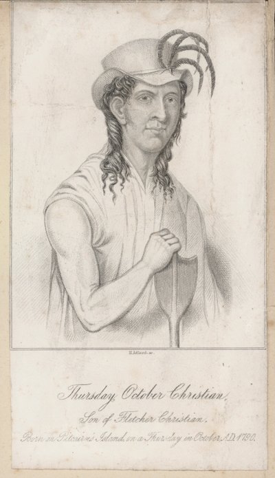 Thursday October Christian, Son of Fletcher Christian by English School