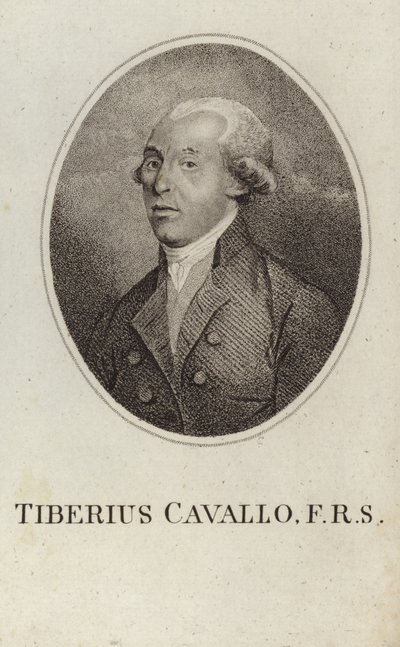 Tiberius Cavallo by English School