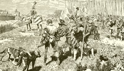 Tilly asks for the surrender of Magdeburg by English School