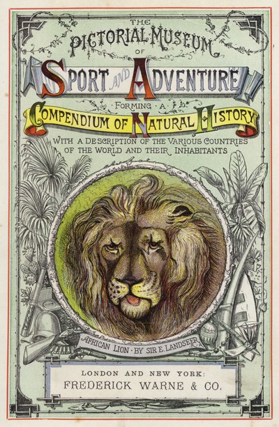 Title-page for The Pictorial Museum of Sport and Adventure by English School