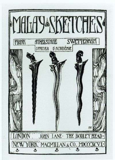 Title Page of Malay Sketches by Frank Athelstane Swettenham, Published 1896 by English School