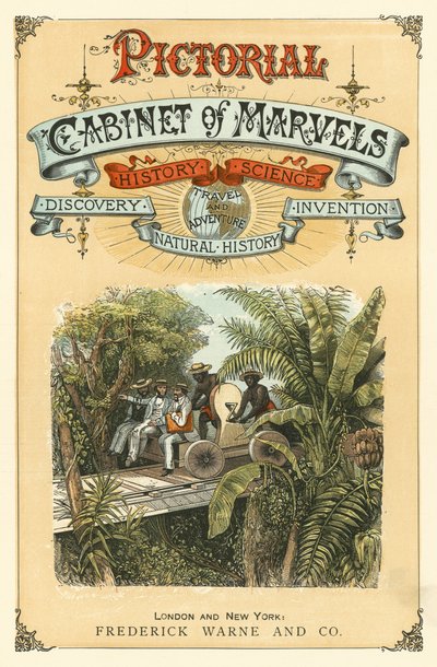 Title page of The Pictorial Cabinet of Marvels by English School