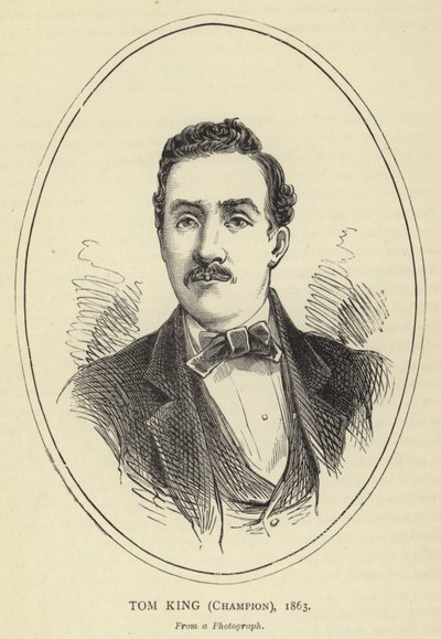 Tom King, Champion, 1863 by English School