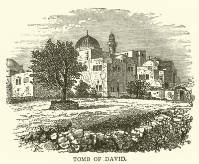 Tomb of David by English School