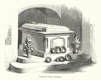 Tomb of Louis Philippe by English School
