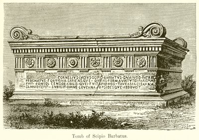 Tomb of Scipio Barbatus by English School