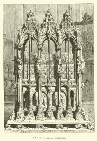 Tomb of St Sebald, Nuremberg by English School