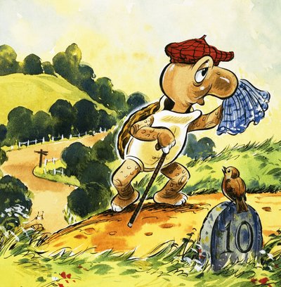 Tortoise Takes a Walk in the Country by English School