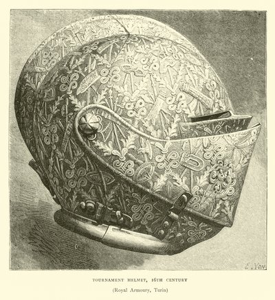 Tournament Helmet, 16th Century by English School