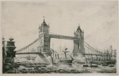Tower Bridge, London by English School
