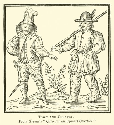 Town and Country by English School