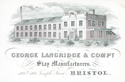 Trade card, George Langridge & Company by English School