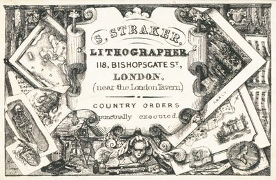 Trade Card, S Straker by English School