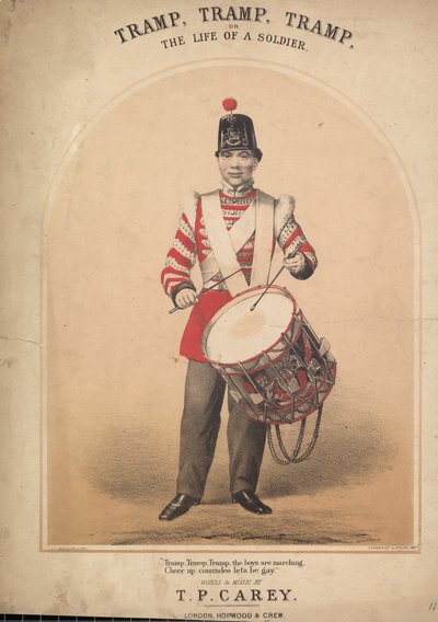 Tramp, Tramp, Tramp, or the Life of a Soldier by English School