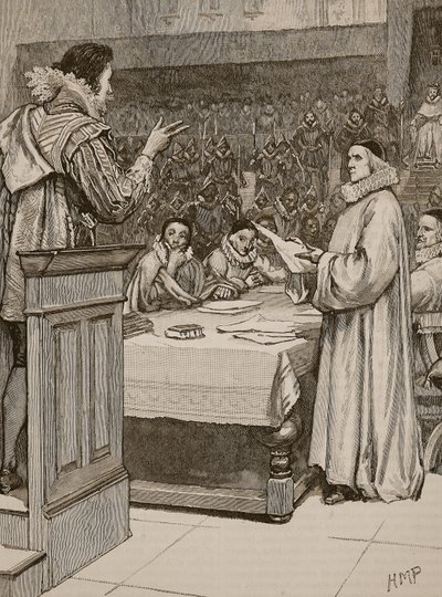 Trial of Buckingham, Illustration from Cassell
