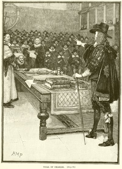 Trial of Charles by English School