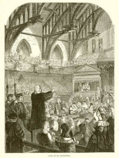 Trial of Dr. Sacheverel by English School