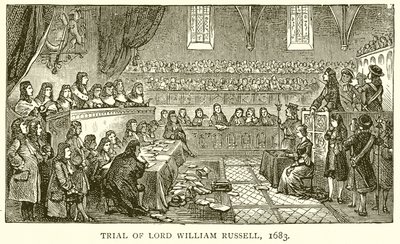 Trial of Lord William Russell, 1683 by English School
