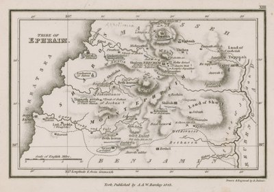 Tribe of Ephraim by English School