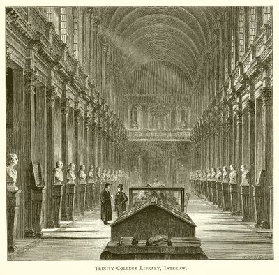 Trinity College Library, Interior by English School