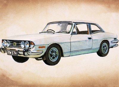 Triumph Stag by English School
