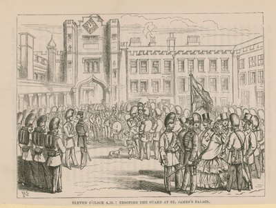 Trooping the Guard at St James