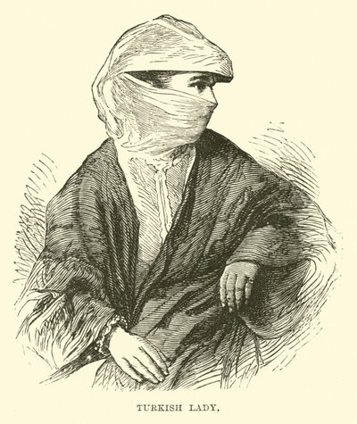 Turkish lady by English School