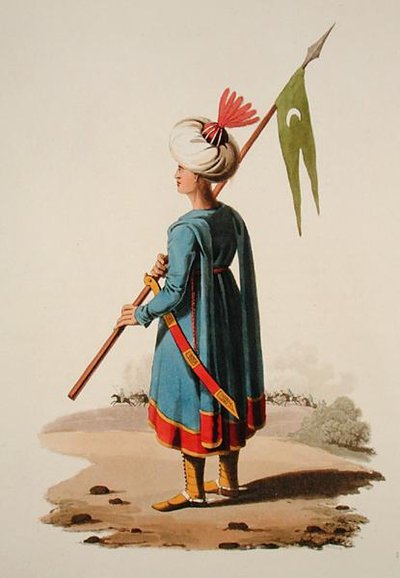 Turkish soldier, from 