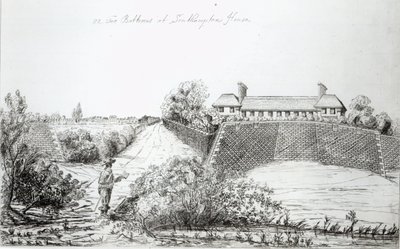 Two Batteries at Southampton House by English School