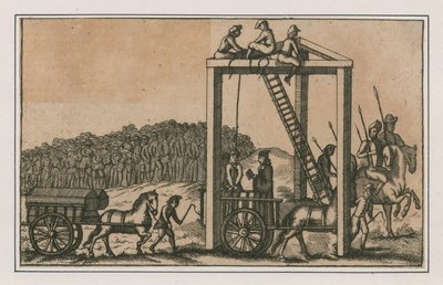 Tyburn Tree, About 1680 by English School