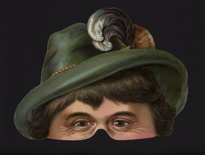 Tyrolese boy, Victorian Mask by English School