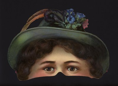 Tyrolese girl, Victorian Mask by English School