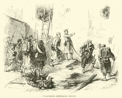 Unearthing Concealed Troops by English School