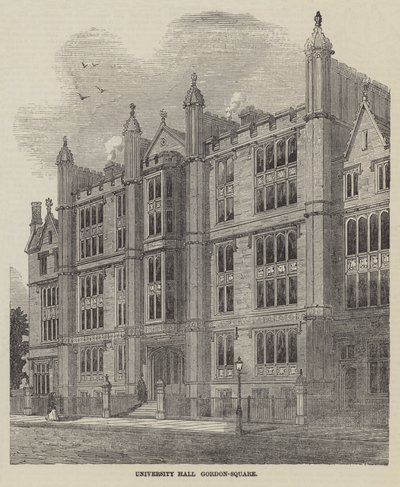 University Hall, Gordon-Square by English School