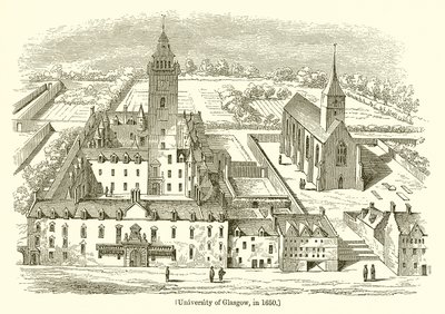 University of Glasgow, in 1650 by English School