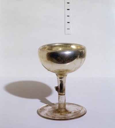 Vacuum goblet made for James Dewar by English School