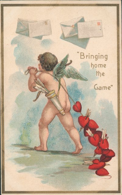 Valentine card by English School