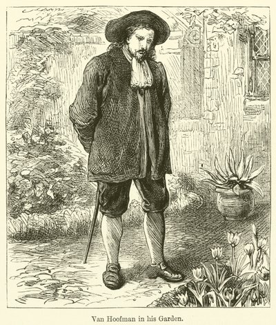 Van Hoofman in his Garden by English School