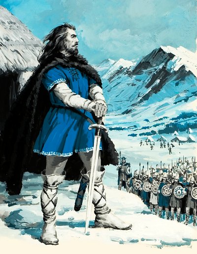 Vercingetorix by English School
