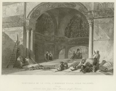 Vestibule of La Ziza by English School