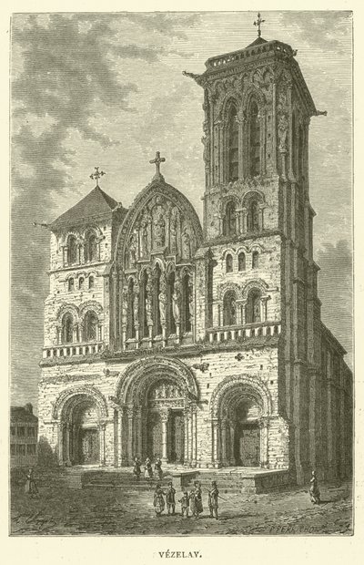 Vezelay by English School