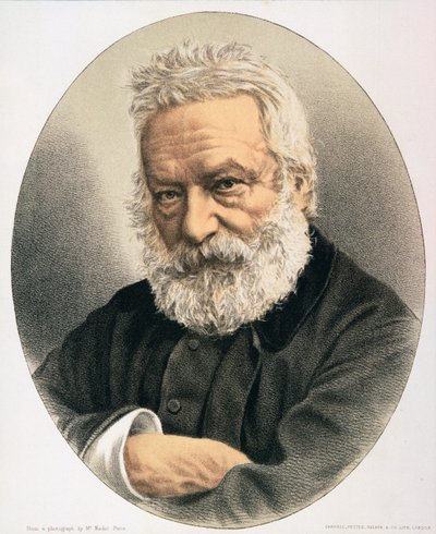 Victor Marie Hugo (1802-85) by English School