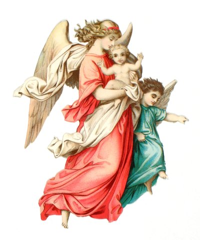 Victorian Scrap Relief of the Christ Child, c.1880 by English School