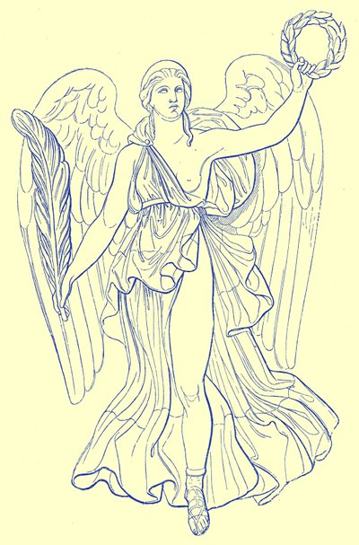 Victory, Munich Collection, Illustration for Historic Ornament by English School