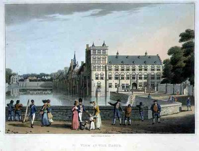 View at the Hague, pub. by Robert Bowyer by English School