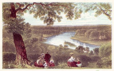 View from Terrace, Richmond Hill by English School