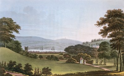 View from the Fort, Near Bristol, 1802 by English School