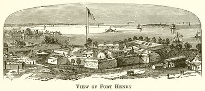View of Fort Henry by English School