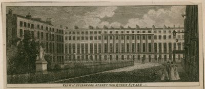 View of Guildford Street from Queen Square by English School