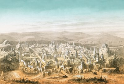 View of Jerusalem by English School